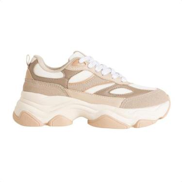 Imagem de Tênis Dm Urban Bold Nude, Branco, Feno, Bistro, Off white, 34