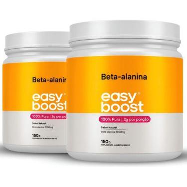 Imagem de Beta Alanina 100% Pura Easy Boost Beta Alanine 150g Kit 2x Natural