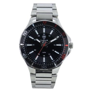 Imagem de Relógio Tuguir Masculino Ref: Tgi37126 Casual Aço Prateado