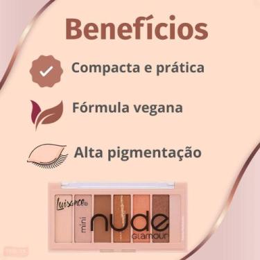 Imagem de Paleta de Sombras Luisance Mini Nude Glamour L3286