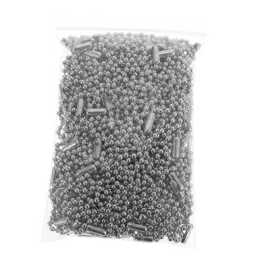 Imagem de Corrente de miçangas, corrente de contas, joia com contas para chaveiro, acessório de corrente de etiqueta