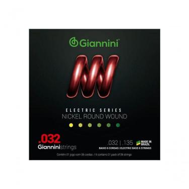 Imagem de Corda Giannini Para Contrabaixo Geebrs 6 0.032 Pesado