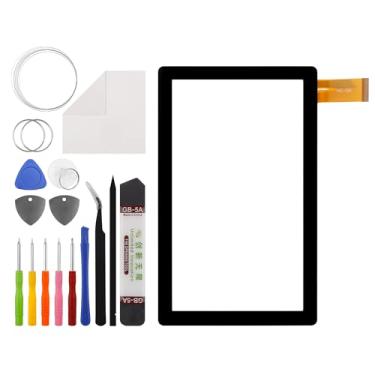 Imagem de Vvsialeek Nova substituição de digitalizador de tela sensível ao toque para tablet infantil C-ontixo V8 / V9 7 polegadas com kit de ferramentas de reparo especializadas (sem tela LCD) - com adesivo