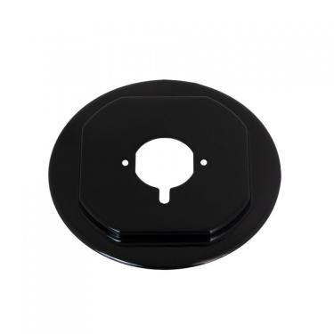 Imagem de Flange Esmaltada Média Sistema Anti-rotação Para Cooktop Preto