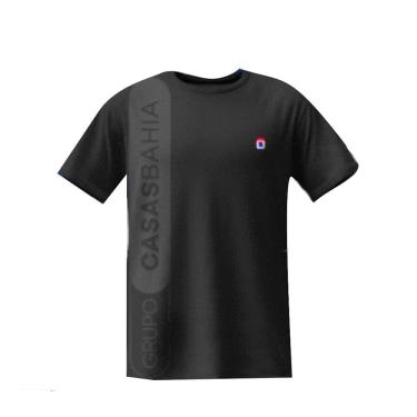 Imagem de Camiseta Manga Curta Grupo Casas Bahia - Preta