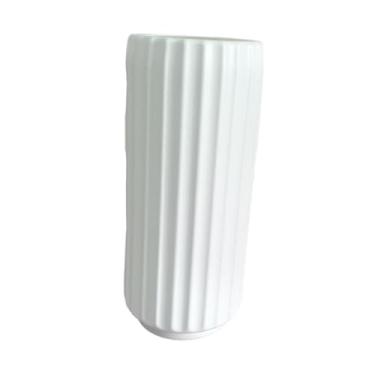 Imagem de IEUDNS Vaso de chão alto, vaso de flores, decoração para casa, centro de mesa para, prateleira, casamento, 30cm X 12cm X 12cm