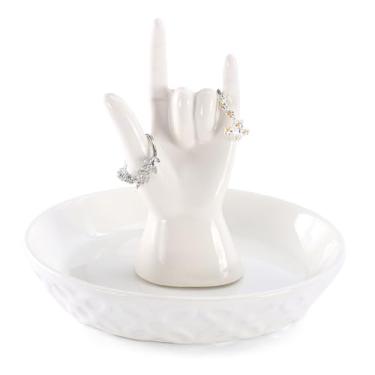 Imagem de HOME SMILE Suporte de anel de mão I Love You - Presentes de Natal para ela, namorada, presentes de Dia das Mães para mulheres, presentes de Nana-Romântico I Love You