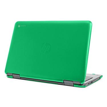 Imagem de Capa rígida mCover para notebooks HP Chromebook X360 11 G1 EE de 11,6 polegadas (não é compatível com HP C11 G4EE / G5EE / G6EE), Verde