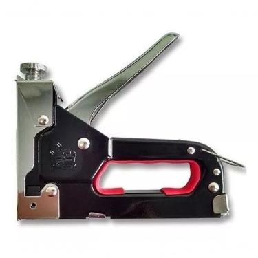 Imagem de Ferramenta Manual Grampeador Tapeceiro Profissional Grampos