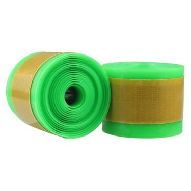 Imagem de GRELiving Pacote com 2 protetores de pneu de bicicleta com autoadesivo, 54/80 x 2300 x 1 mm, protetor plano de tubo de bicicleta gordo, antiperfuração, compatível com E-Bike/Mountain Bike/Fat Bike (54