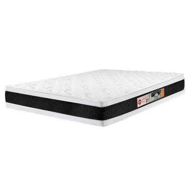 Imagem de Colchão King Double Face Black & White Air D45 193x203x27cm - Castor