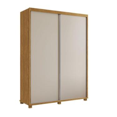 Imagem de Guarda Roupa De Solteiro 2 Portas Correr Mdf Moderno Lisboa