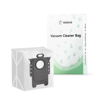 Imagem de WAIKAS Sacos de pó a vácuo compatíveis com Roborock, pacote com 20, saco de pó de grande capacidade, descartável, compatível com Q5 Q5+ Q7 Q7+ Q8 S7 S8 S8+ Pro/Pro+/Max/Max+/Ultra, G10, G10S, G20, T7S