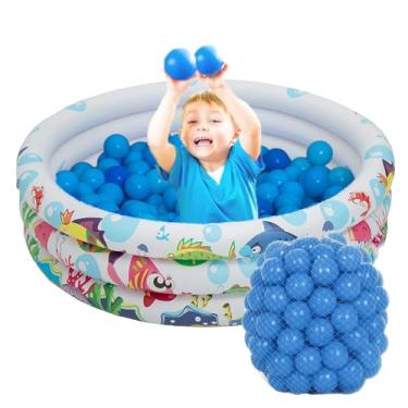 Imagem de Piscina Infantil 100 Litros + 50 Bolinhas Azul