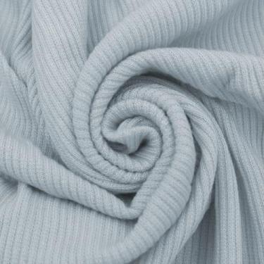 Imagem de Tecido de malha canelada rayon elastano de 147 cm de largura por jarda - elástico 2x1 macio 220 g/m2 para vestuário, roupa ativa, leggings, faixas de cabeça e costura DIY