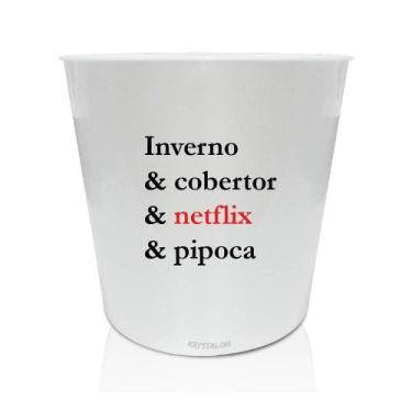Imagem de Kit 2 Balde De Pipoca Personalizados Inverno & Cobertor & .. - Krystal