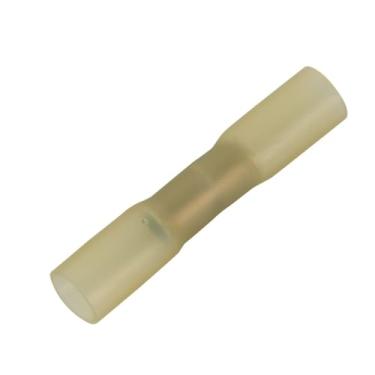 Imagem de 100/500/200 peças conectores de extremidade termorretrátil isolados cabo de emenda de fio elétrico conector de terminais de crimpagem (amarelo, 500 peças)
