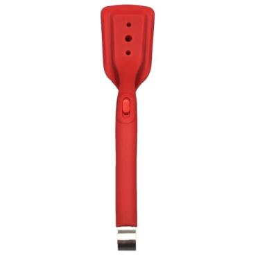 Imagem de Espátulas de silicone 2 em 1 e pinças Ferramenta cozinha multiuso com trava para churrasco pão bife peixe - Grip cabo resistente Fácil lavar Ideal doméstica restaurante grelhado fritura