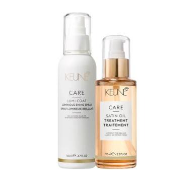 Imagem de Kit Keune Care Lumi Coat Satin Oil (2 produtos)