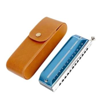 Imagem de Gaita profissional 12 furos 48 tons cromática adultos (C)