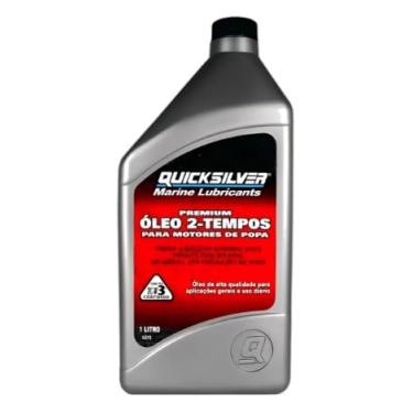 Imagem de Óleo Quicksilver 2T para motores de popa 2 T.