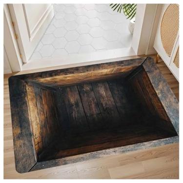 Imagem de SPXMQSS Tapete de banheiro antiderrapante tapete de banho antiderrapante para banheiro tapetes de banho para banheiro tapetes de banho absorventes 3D secagem rápida C 40 * 60 cm (veludo cristal)