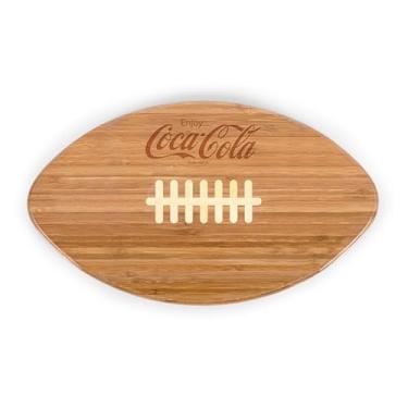 Imagem de PICNIC TIME Coca-Cola Touchdown! Tábua de queijo de futebol - tábua de charcutaria novidade - travessa de servir - tábuas de queijo, tábuas de charcutaria - tábua de cortar madeira, bambu)