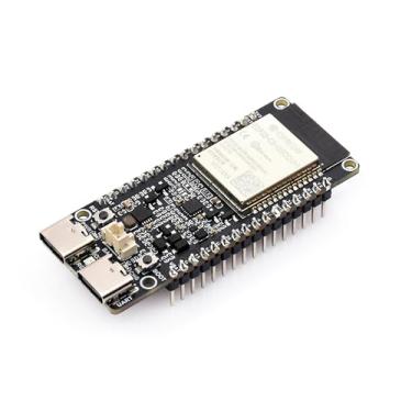 Imagem de Placa de desenvolvimento Wi-Fi 6 de banda dupla ESP32-C5 com cabeçalho pré-soldado, processador RISC-V de 240 MHz, módulo de série ESP32-C5-WROOM-1 integrado, MCU RISC-V multiprotocolo, flash de 16 MB