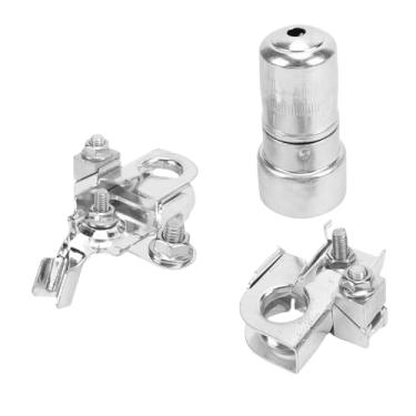 Imagem de Fafeicy Grampos Terminais de Bateria Negativos Positivos 926-882 Kit de Substituição Com Arruelas de Limpeza de Ferramenta de Escova para Manutenção de Bateria de Carro