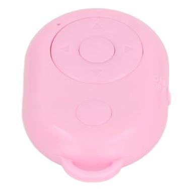 Imagem de Generic Selfie Clicker, BT 4.0 10m USB Type C Carregamento de Baixo Consumo de Energia Obturador Controle Remoto para Dar Like (Rosa)