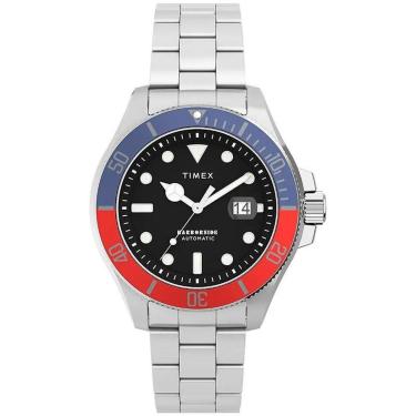 Imagem de Relógio Timex Automático Harborside Coast Prata TW2V72100M-Masculino