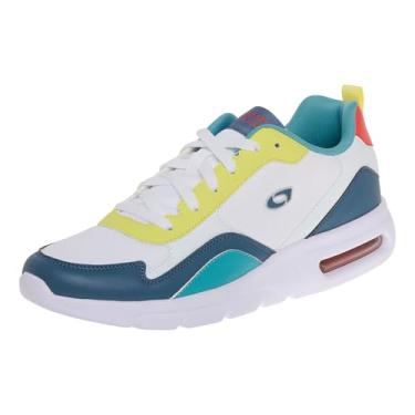 Imagem de Cross Tênis esportivo masculino Trekkers Concur Everyday da Payless, Branco/azul-petróleo Multi XP, 47