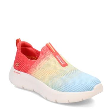 Imagem de Skechers Tênis feminino Go Walk Flex Cali Sunset Walking, Vermelho - multi, 35