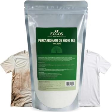 Imagem de Percarbonato de Sódio 100% Puro Tira Manchas e Clareia Roupas Brancas 1kg Limpeza Natural sem Cloro Biodegradavel
