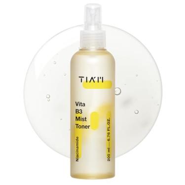 Imagem de TIA'M Tiam Vita B3 Mist Toner Com Niacinamida, Ácido Tranexâmico E Vitamina C Para Todos Os Tipos De Pele, Bruma Facial Que Hidrata, Refresca E Ilumina, 6,76 Fl.Oz. / 200Ml