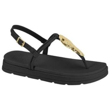 Imagem de Sandália Feminina Papete Preto Moleca 5490.122-Feminino