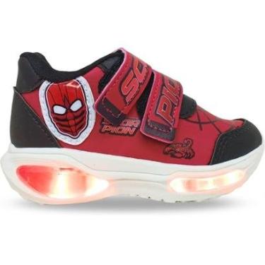 Imagem de MP2537 Tenis Infantil Led Minipé Aranha-Masculino