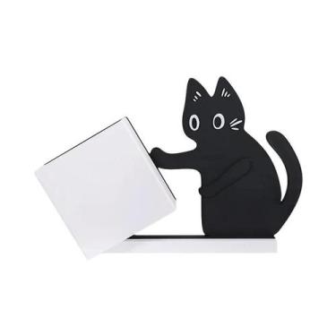 Imagem de Vaso de gatinho impresso em 3D, figura simples fofa, decoração de mesa