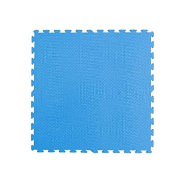 Imagem de Tatame Em E.V.A 50X50 10Mm Com Encaixe - AZUL BEBÊ