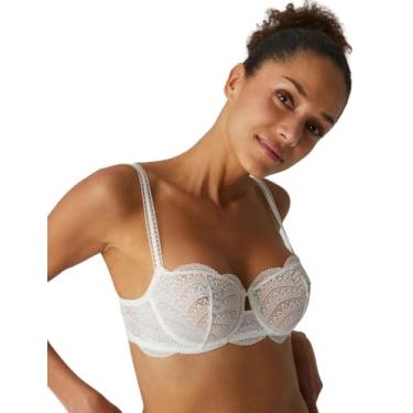Imagem de Simone Perele Copo feminino Karma Demi, Marfim, 32C