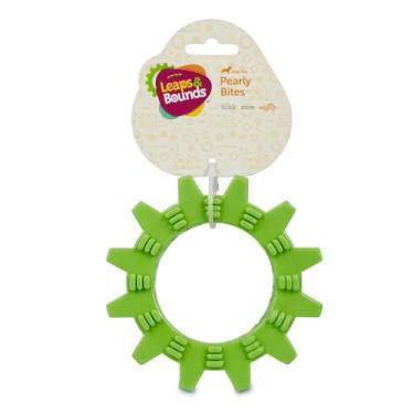 Imagem de Brinquedo Cachorro Mordedor Roda Com Texturas Verde