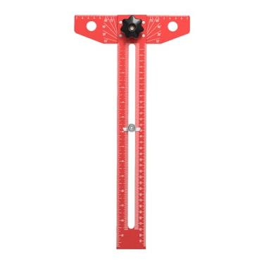 Imagem de Ferramentas de Medição para Marcenaria e Carpintaria - Ferramentas de Desenho Técnico,Régua T de Precisão | para Projetos de Carpintaria Instalação e Bricolage