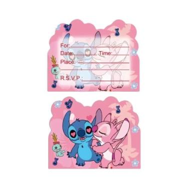 Imagem de Suprimentos Para Festa De Aniversário Lilo E Stitch Rosa Para Crianças