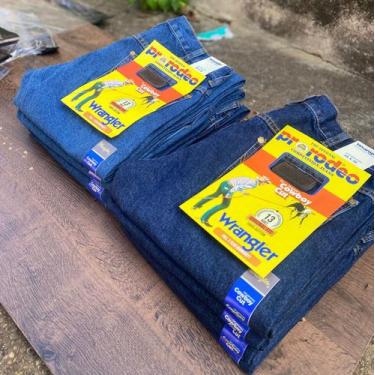 Imagem de Calça country masculina rodeio montaria ariat, Azul, 48