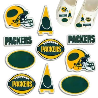 Imagem de MATHARAGO 8, 9, 10, 11 peças, berloques de sapato para decoração, diferentes acessórios de sapatos fofos para meninos, crianças, adultos, mulheres, homens, lembrancinhas de festa, presentes de