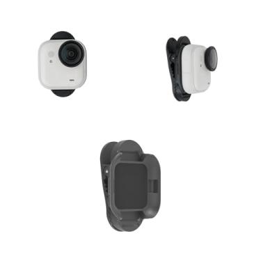 Imagem de Suporte magnético para alça de ombro para mochila Insta360 GO Ultra, clipe de mochila, base adaptadora de liberação rápida