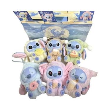 Imagem de Brinquedo Surpresa De Pelúcia Stitch Em Caixa Misteriosa, Pingente De 