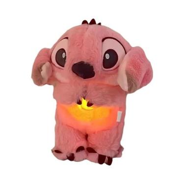 Imagem de Boneca De Pelúcia Lilo & Stitch Rosa 2025 Nova Respirável Kawaii Brinq