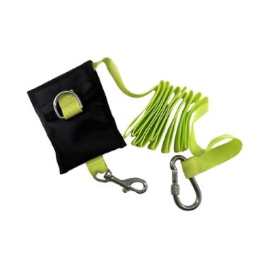 Imagem de Dynwave Corda de apoio para mergulho, equipamento profissional de mergulho livre, cordão de para mergulho autônomo, para câmeras fotográficas, Verde