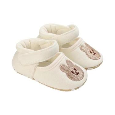 Imagem de Sandálias De Sola Macia Com Urso Fofo Para Bebês, Sapatos Anti-chute P